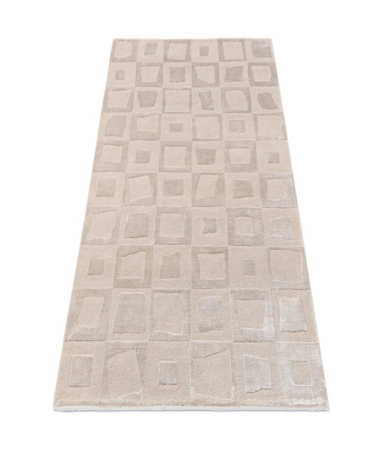 Detail image of 3' 1 x 5' 2  Hand Knotted Darya Wool Rug