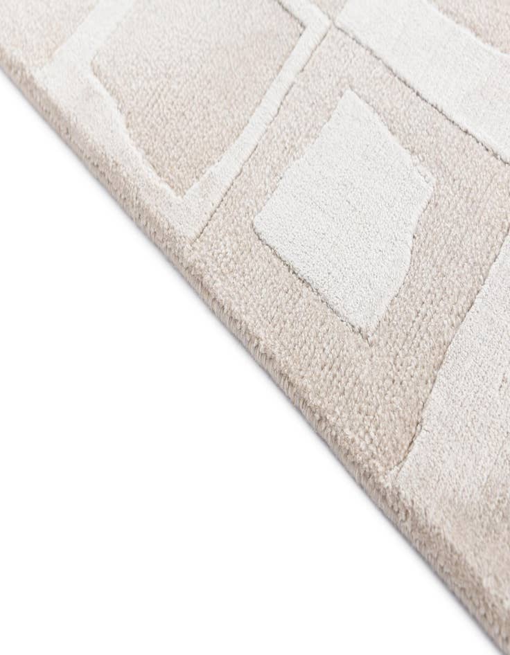 Detail image of 3' 1 x 5' 2  Hand Knotted Darya Wool Rug