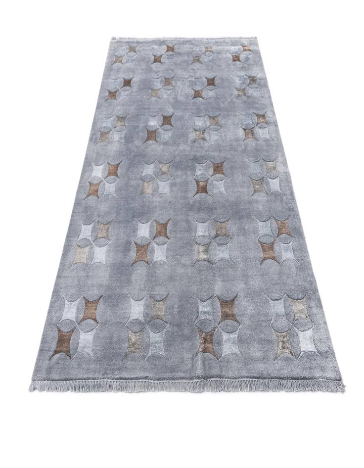 Detail image of 5' 5 x 7' 10 Hand Knotted Darya Wool Rug