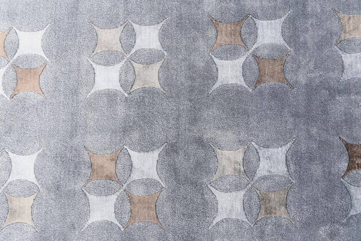 Detail image of 5' 5 x 7' 10 Hand Knotted Darya Wool Rug