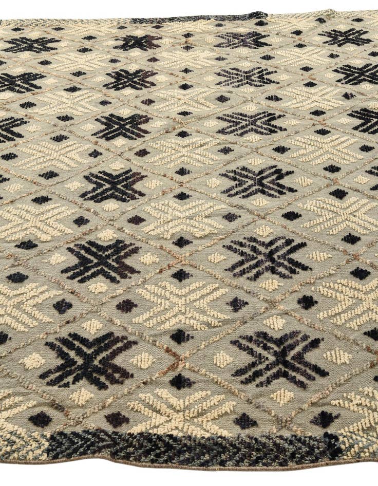 Detail image of 7' 6 x 10' 7  Hand Knotted Darya Wool Rug