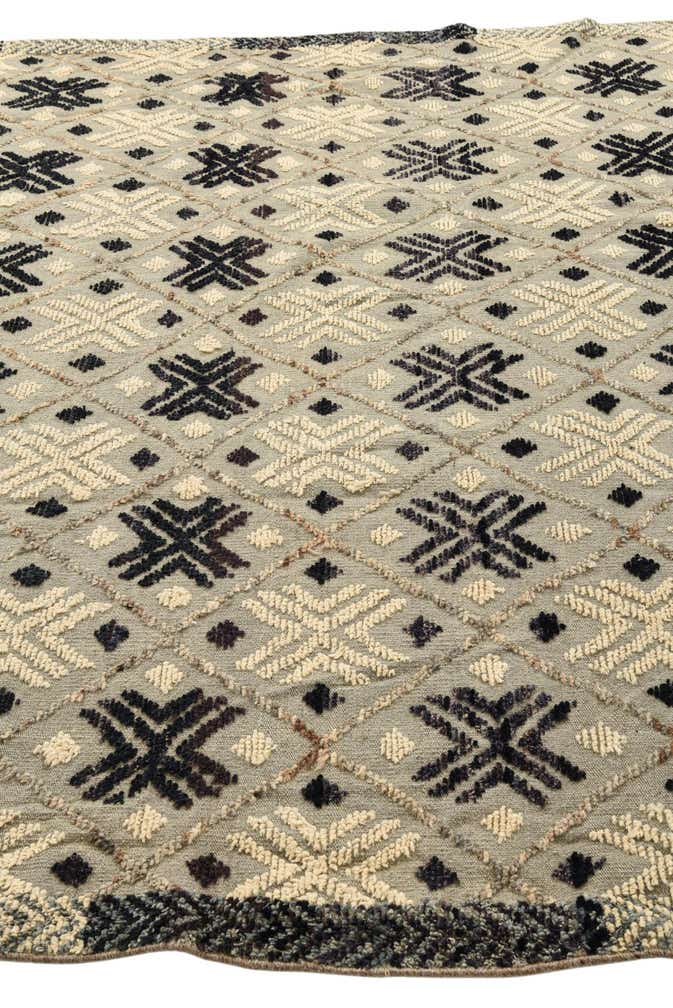 7' 6 x 10' 7 Hand Knotted Darya Wool Rug