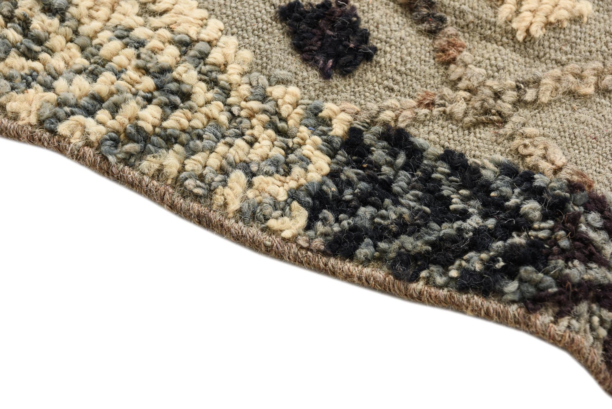 7' 6 x 10' 7 Hand Knotted Darya Wool Rug