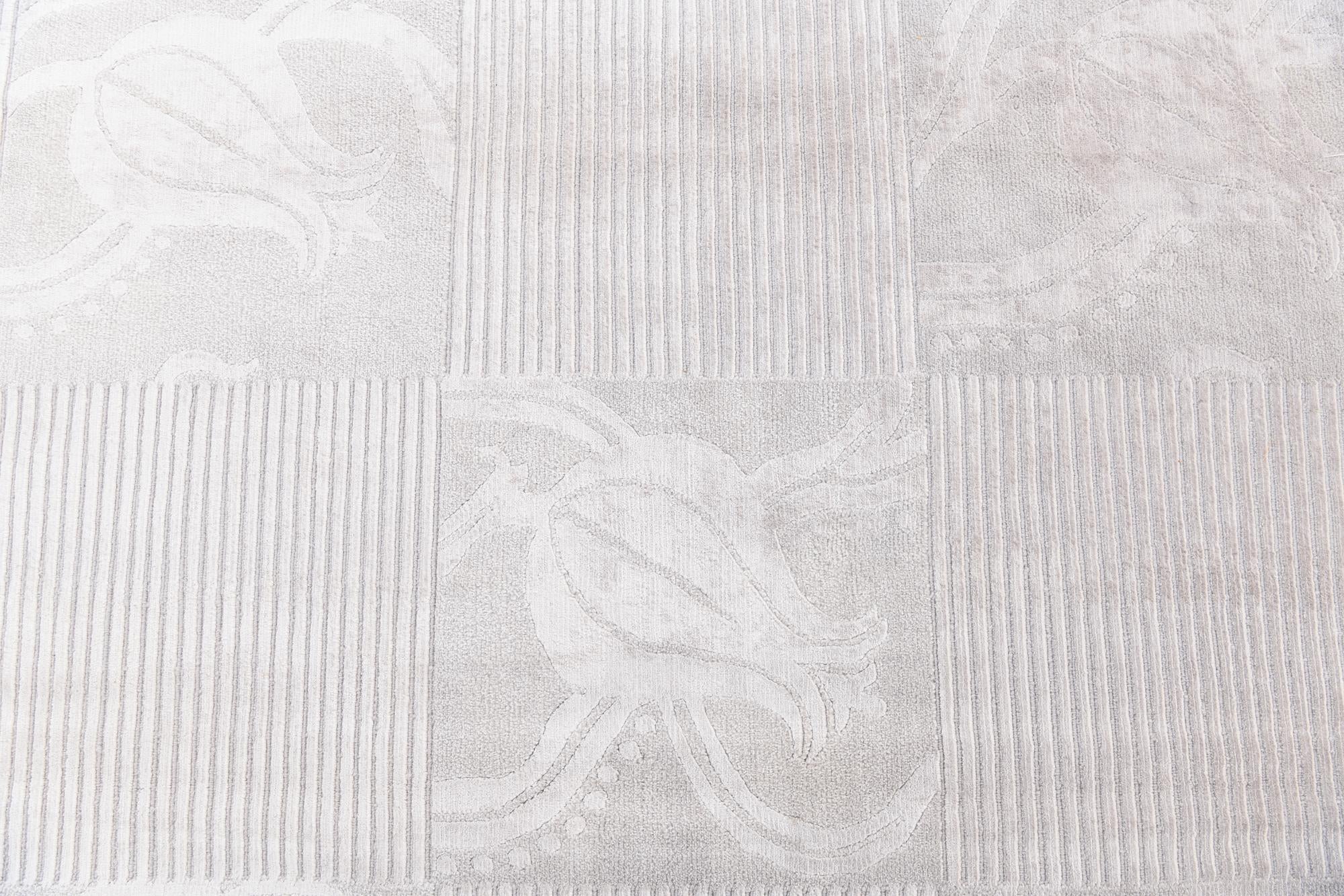 8' 2 x 11' 9 Hand Knotted Darya Wool Rug