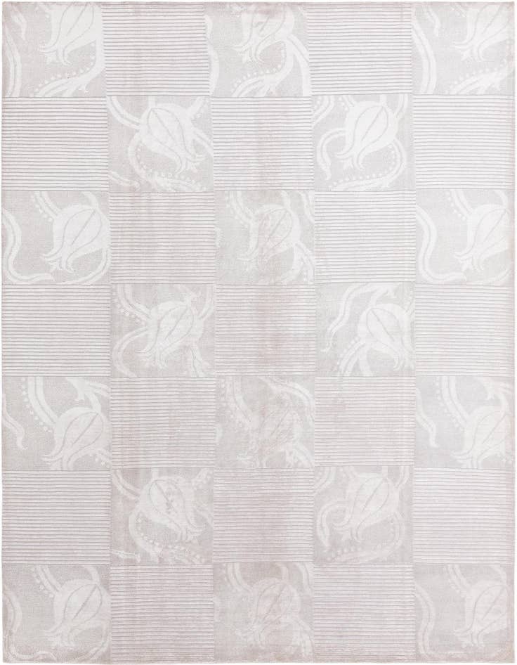Detail image of 8' 2 x 11' 9 Hand Knotted Darya Wool Rug