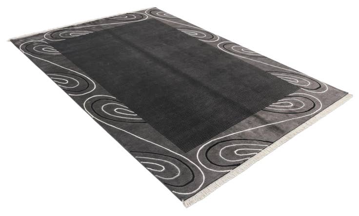 Detail image of 5' 6 x 7' 10 Hand Knotted Darya Wool Rug