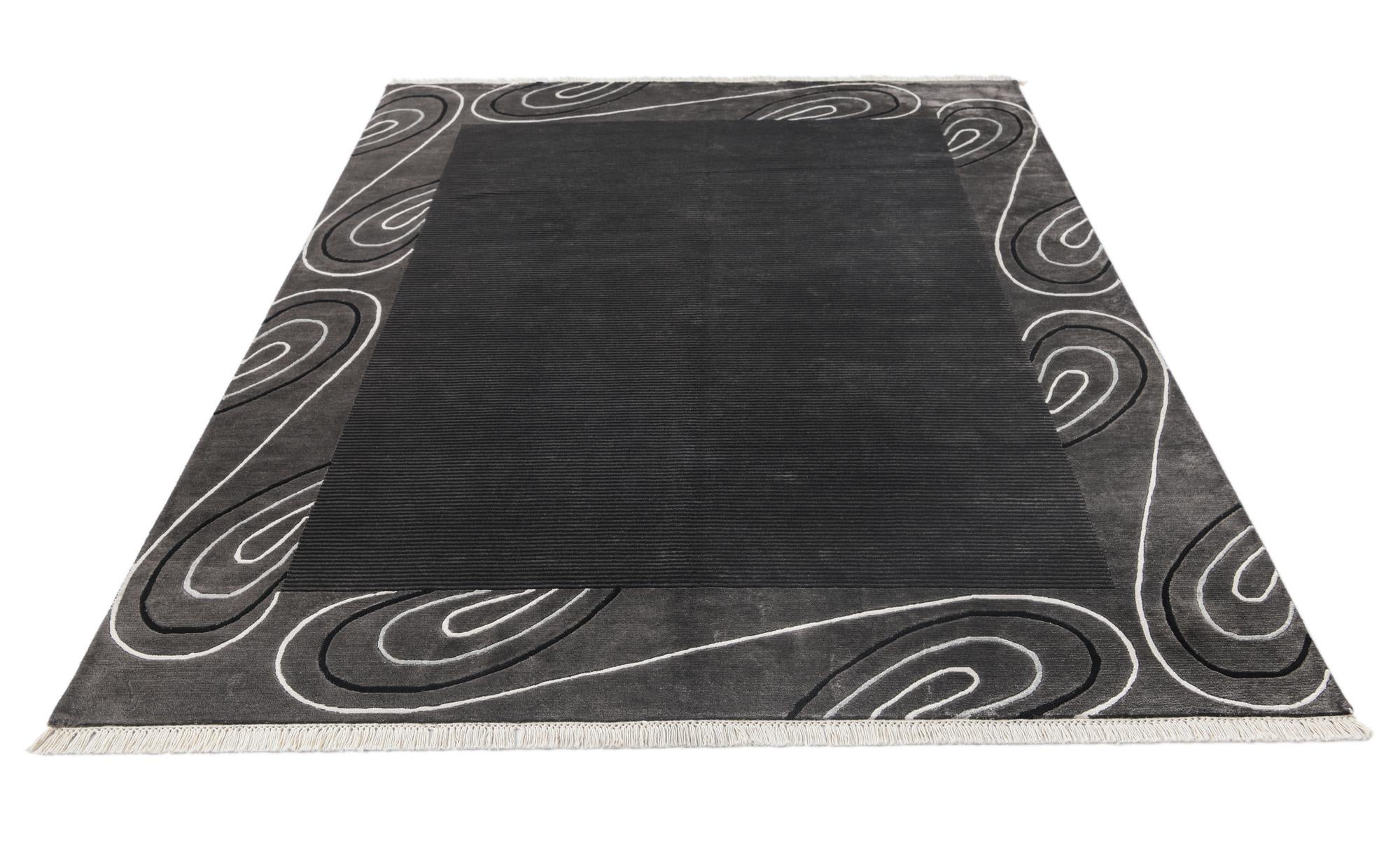 5' 6 x 7' 10 Hand Knotted Darya Wool Rug