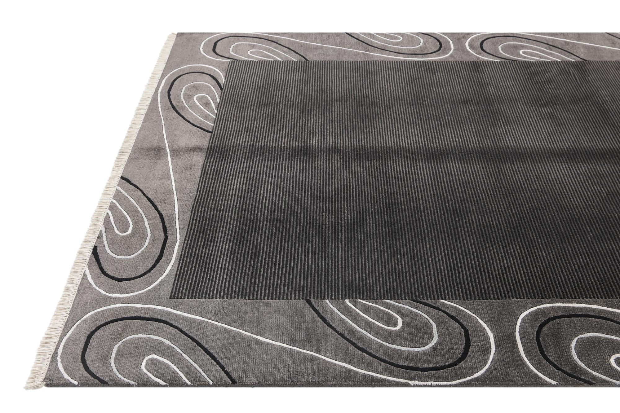 5' 6 x 7' 10 Hand Knotted Darya Wool Rug
