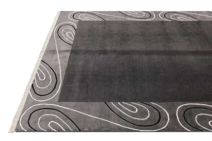 Detail image of 5' 6 x 7' 10 Hand Knotted Darya Wool Rug