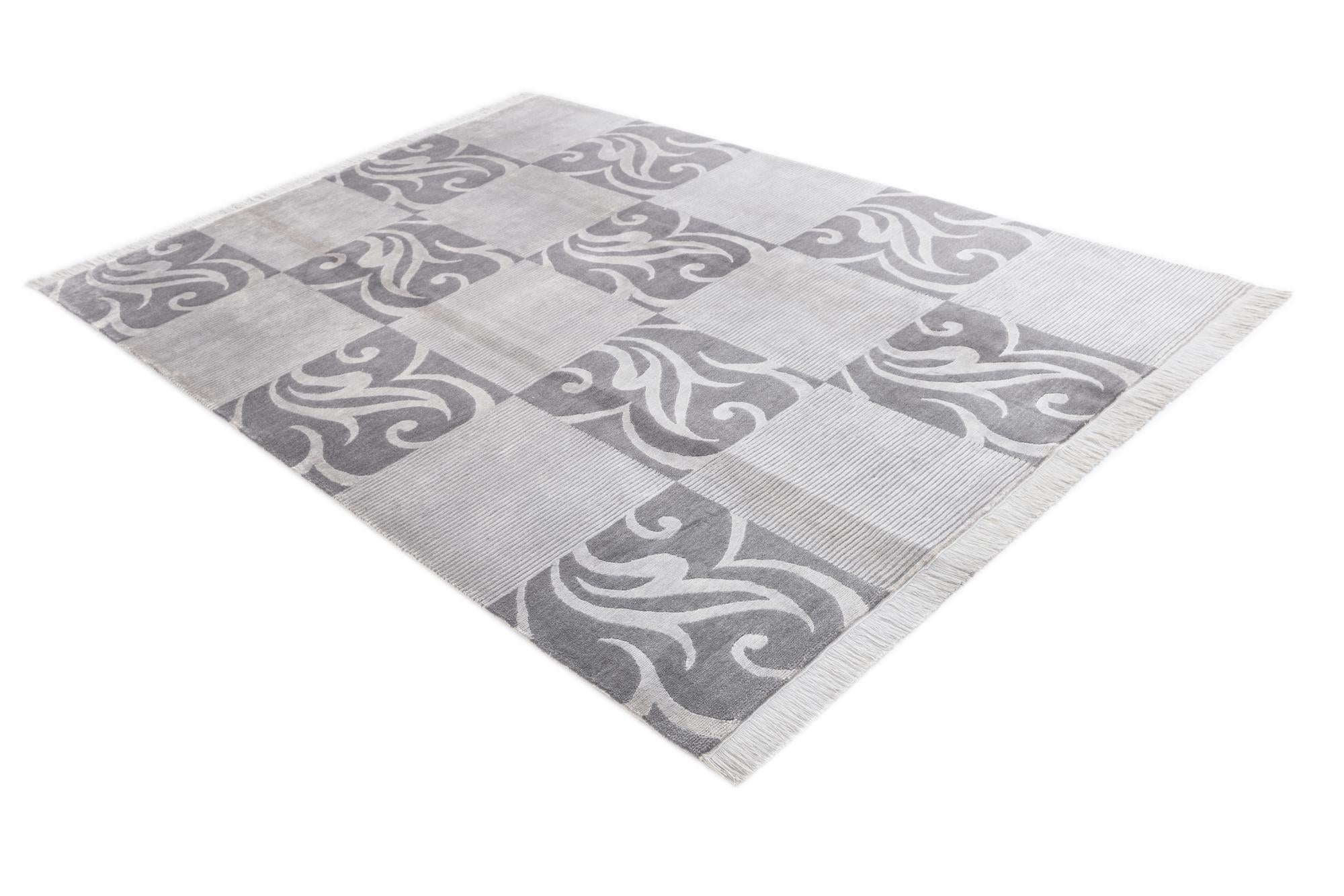 5' 9 x 7' 11 Hand Knotted Darya Wool Rug