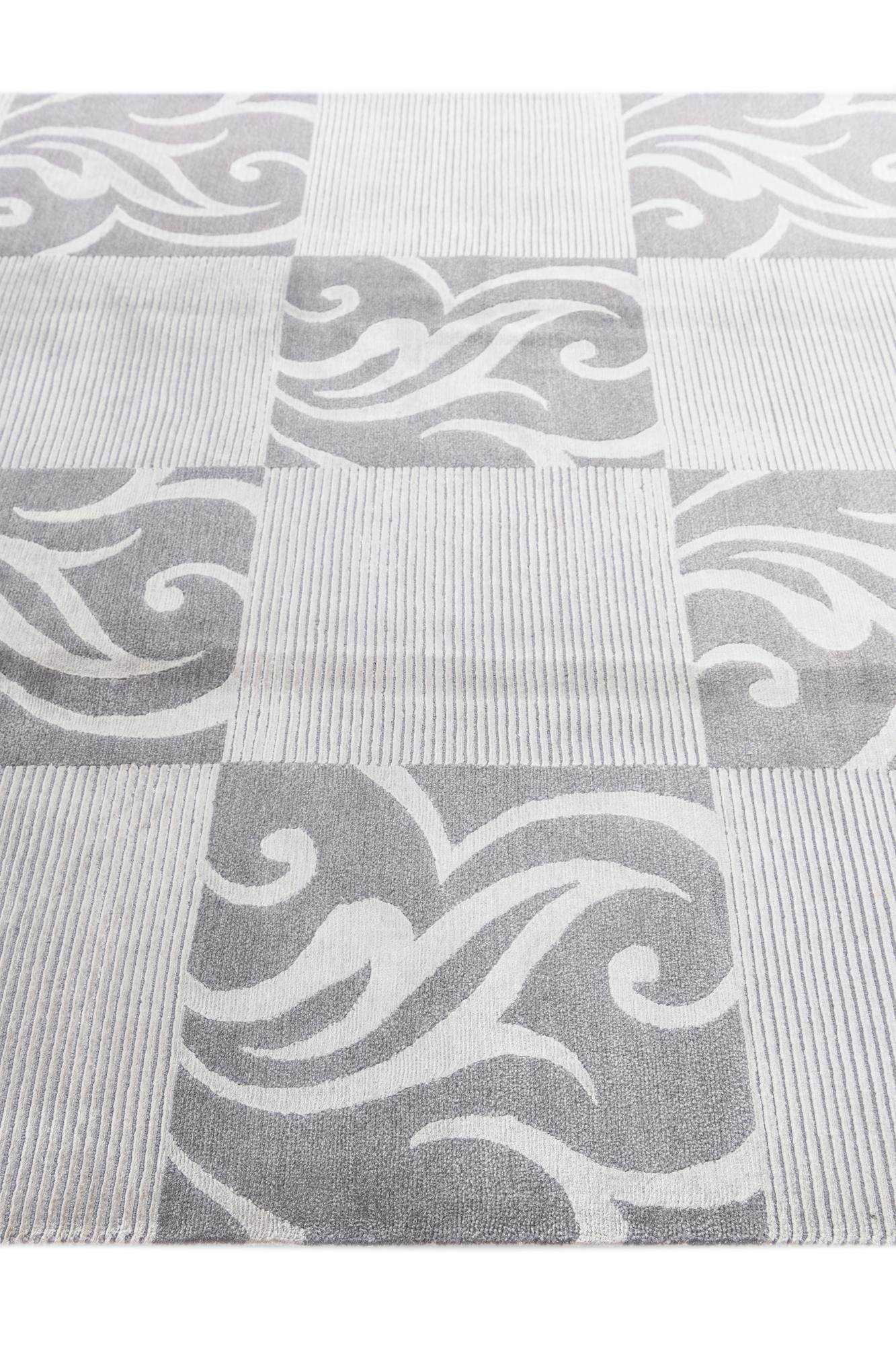 5' 9 x 7' 11 Hand Knotted Darya Wool Rug