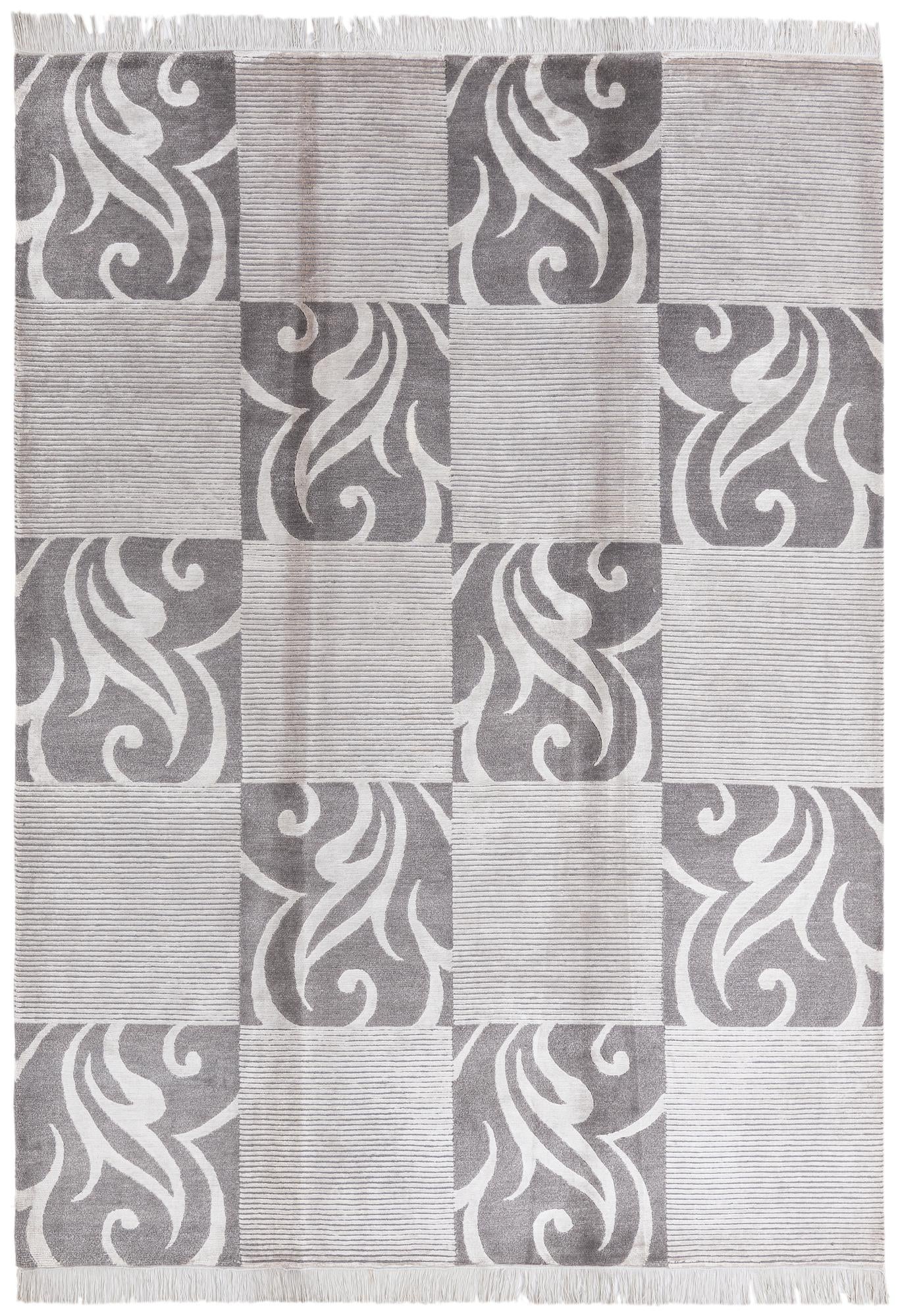 5' 9 x 7' 11 Hand Knotted Darya Wool Rug