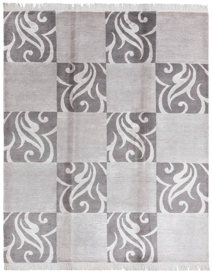 Detail image of 5' 9 x 7' 11 Hand Knotted Darya Wool Rug