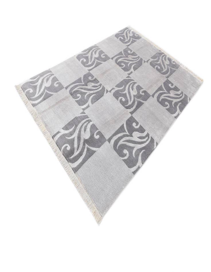 Detail image of 5' 7 x 7' 11  Hand Knotted Darya Wool Rug