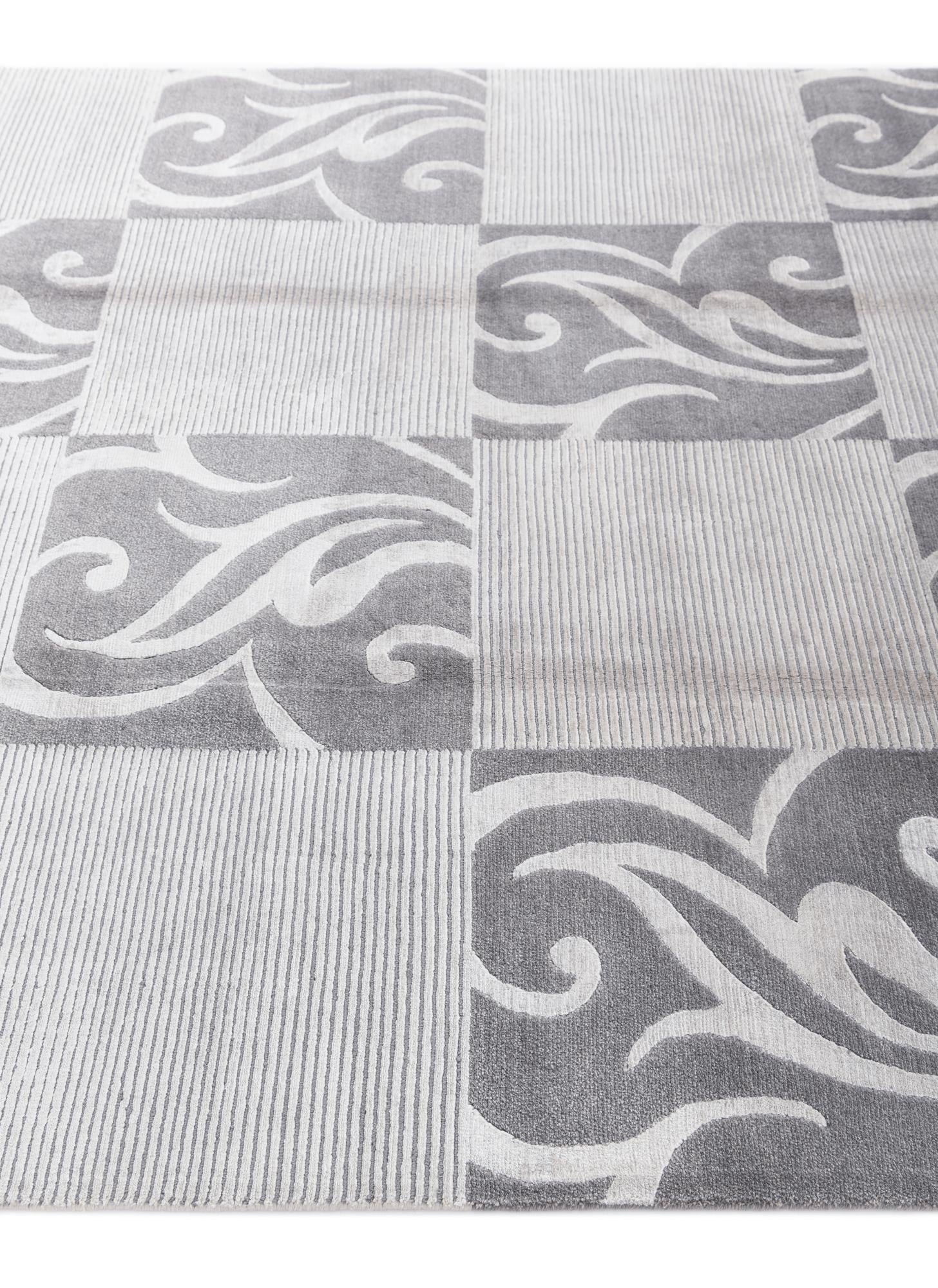 5' 7 x 7' 11 Hand Knotted Darya Wool Rug