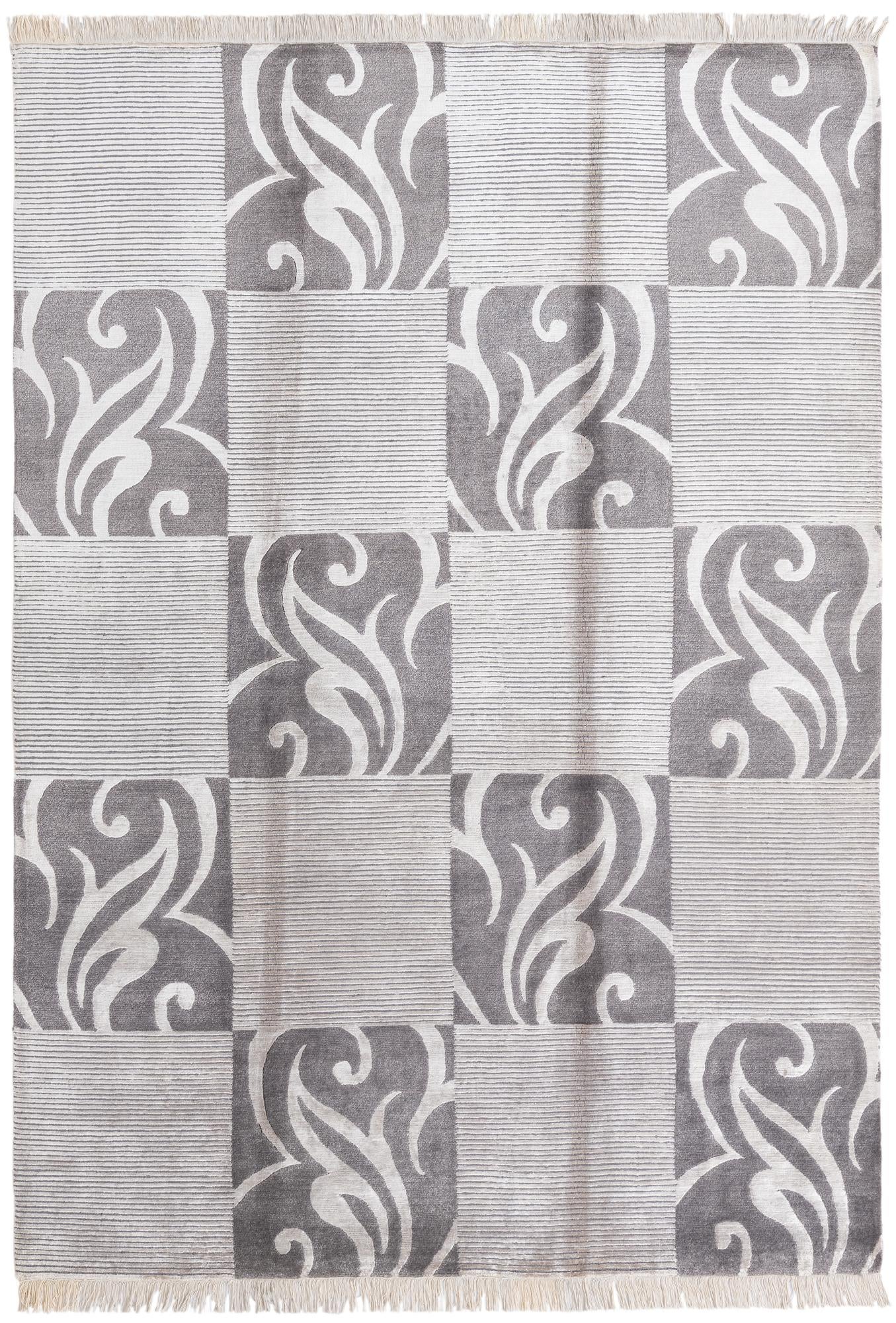 5' 7 x 7' 11 Hand Knotted Darya Wool Rug