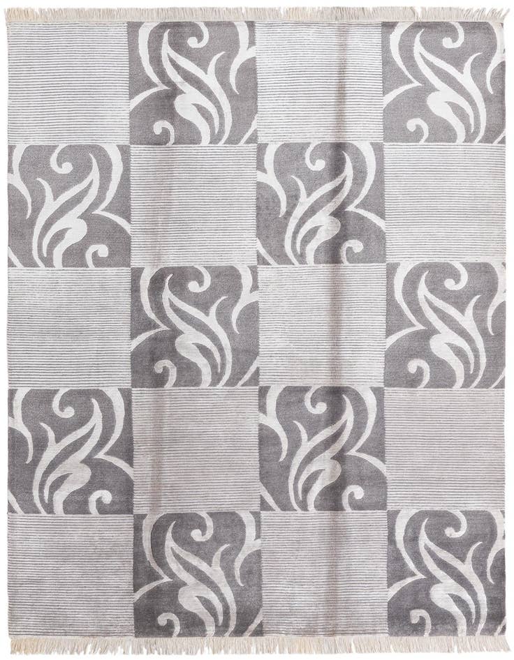 Detail image of 5' 7 x 7' 11 Hand Knotted Darya Wool Rug