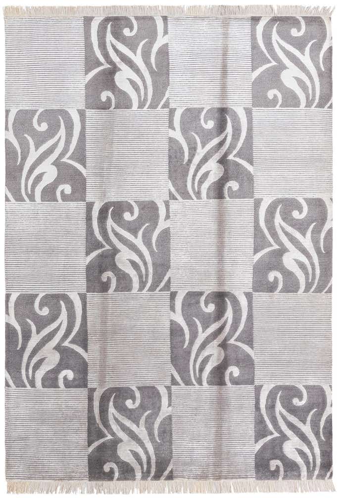 5' 7 x 7' 11 Hand Knotted Darya Wool Rug