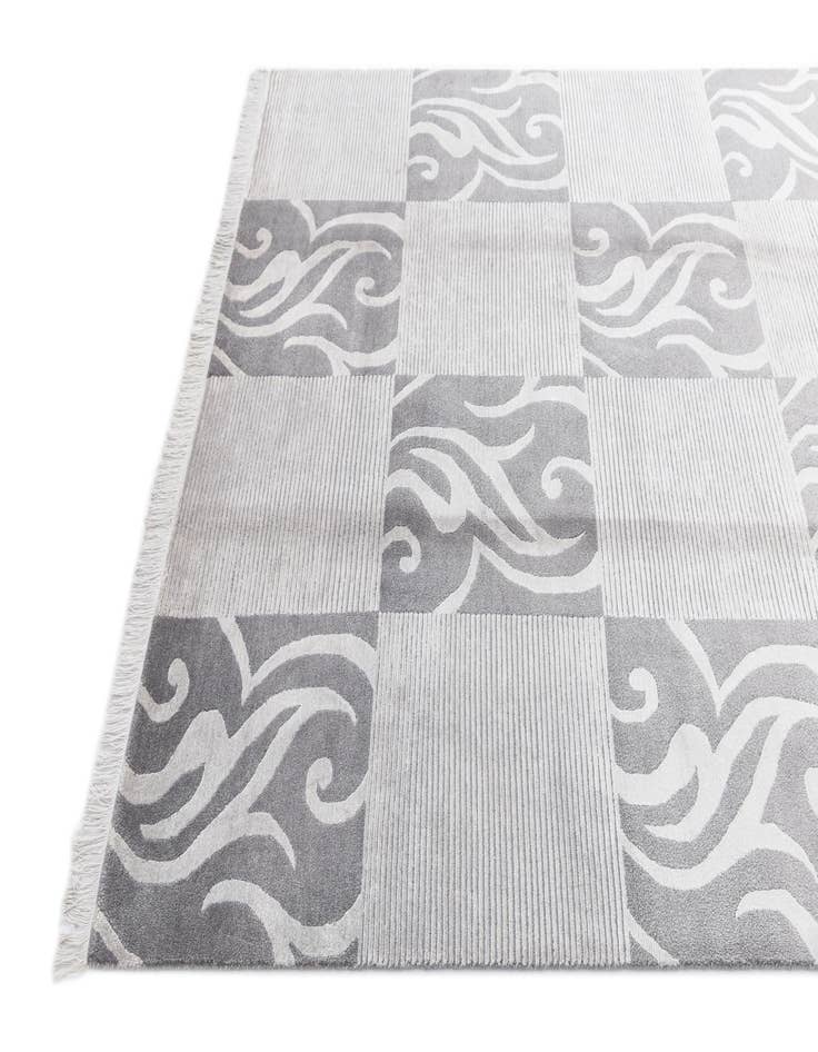 Detail image of 5' 8 x 8' 1  Hand Knotted Darya Wool Rug