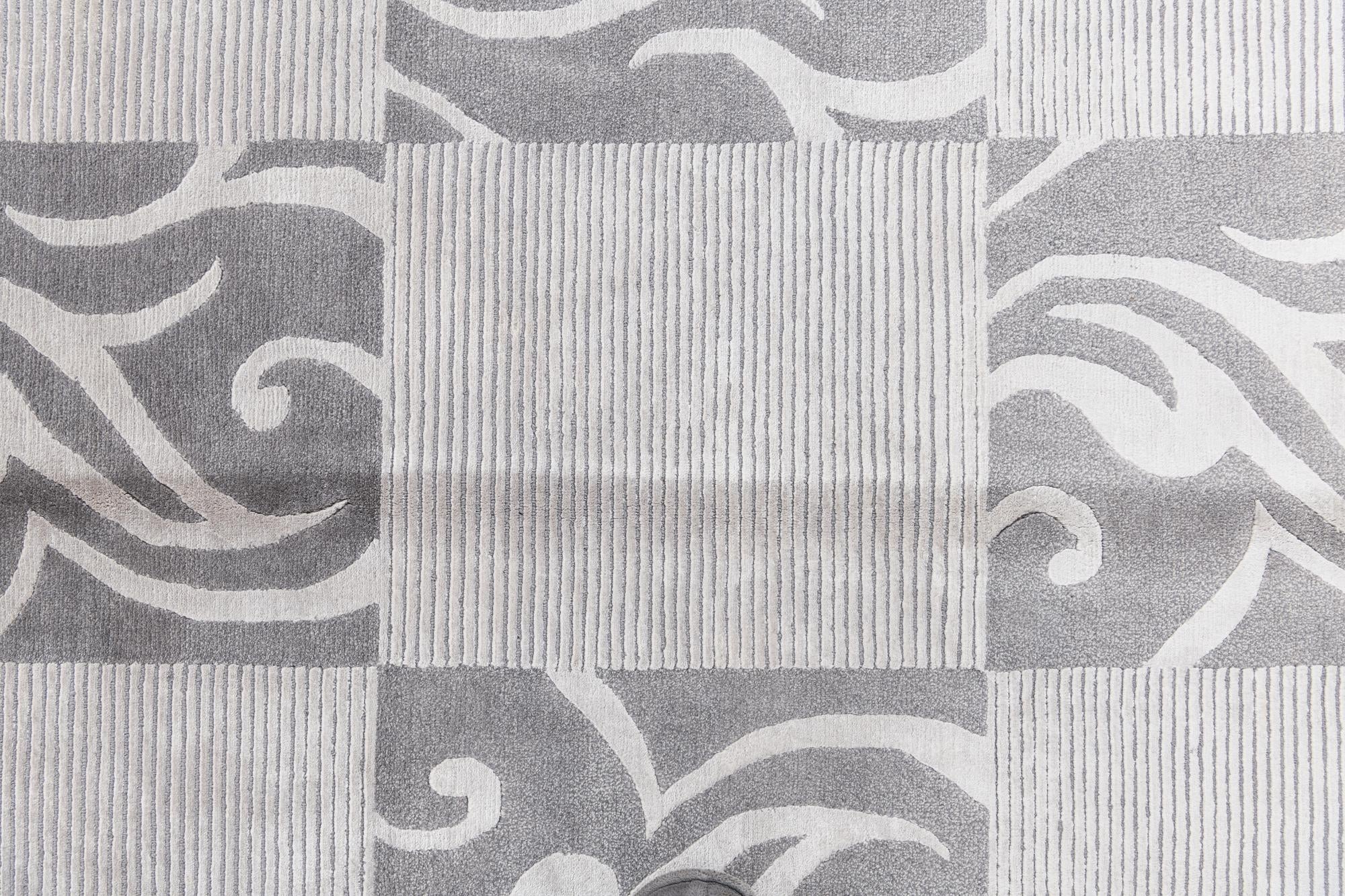 5' 8 x 8' 1 Hand Knotted Darya Wool Rug