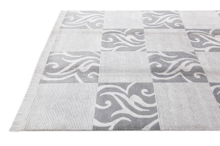 Detail image of 5' 9 x 8' 1 Hand Knotted Darya Wool Rug