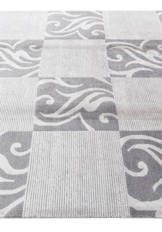 Detail image of 5' 9 x 8' 1 Hand Knotted Darya Wool Rug