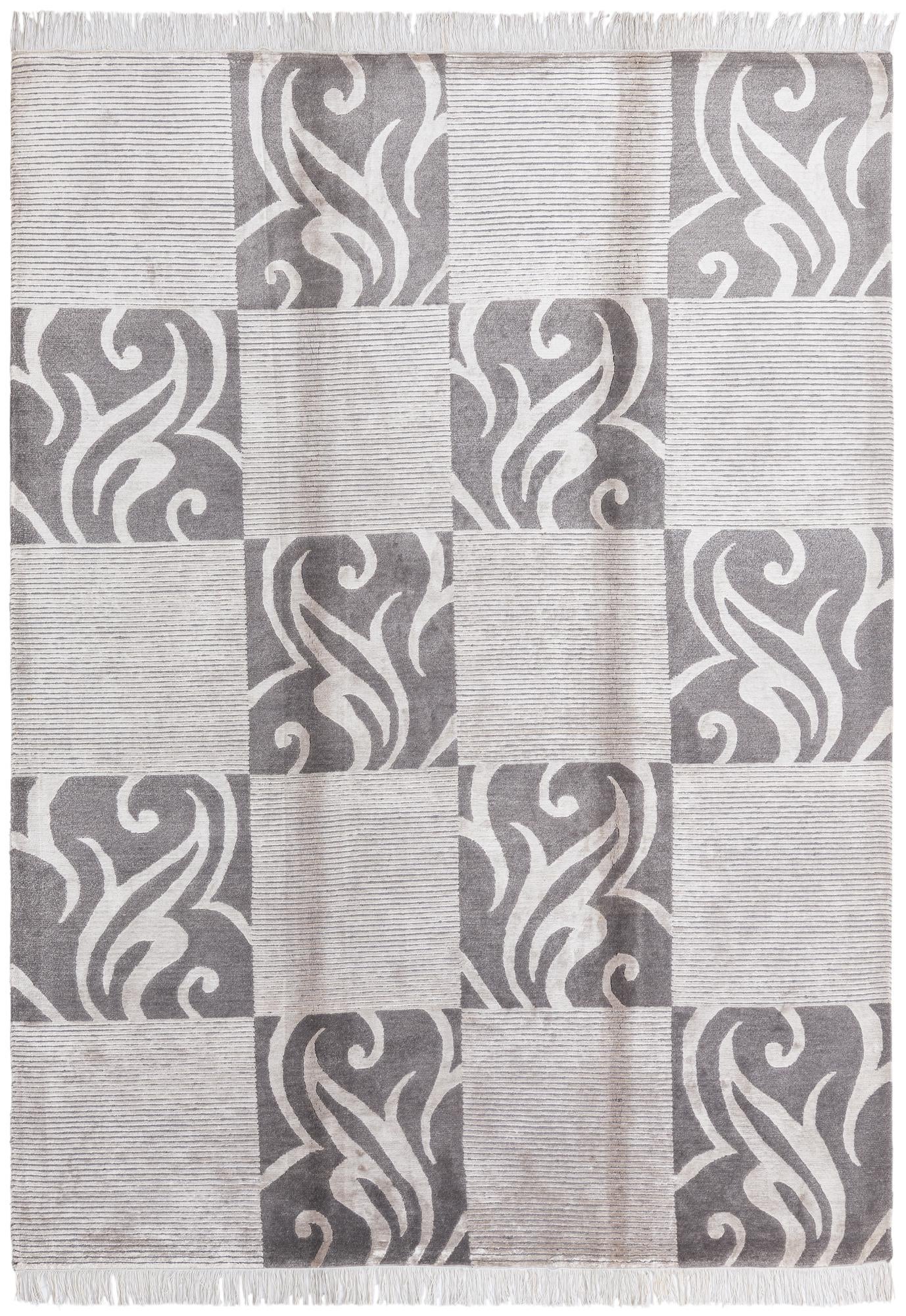 5' 9 x 8' 1 Hand Knotted Darya Wool Rug