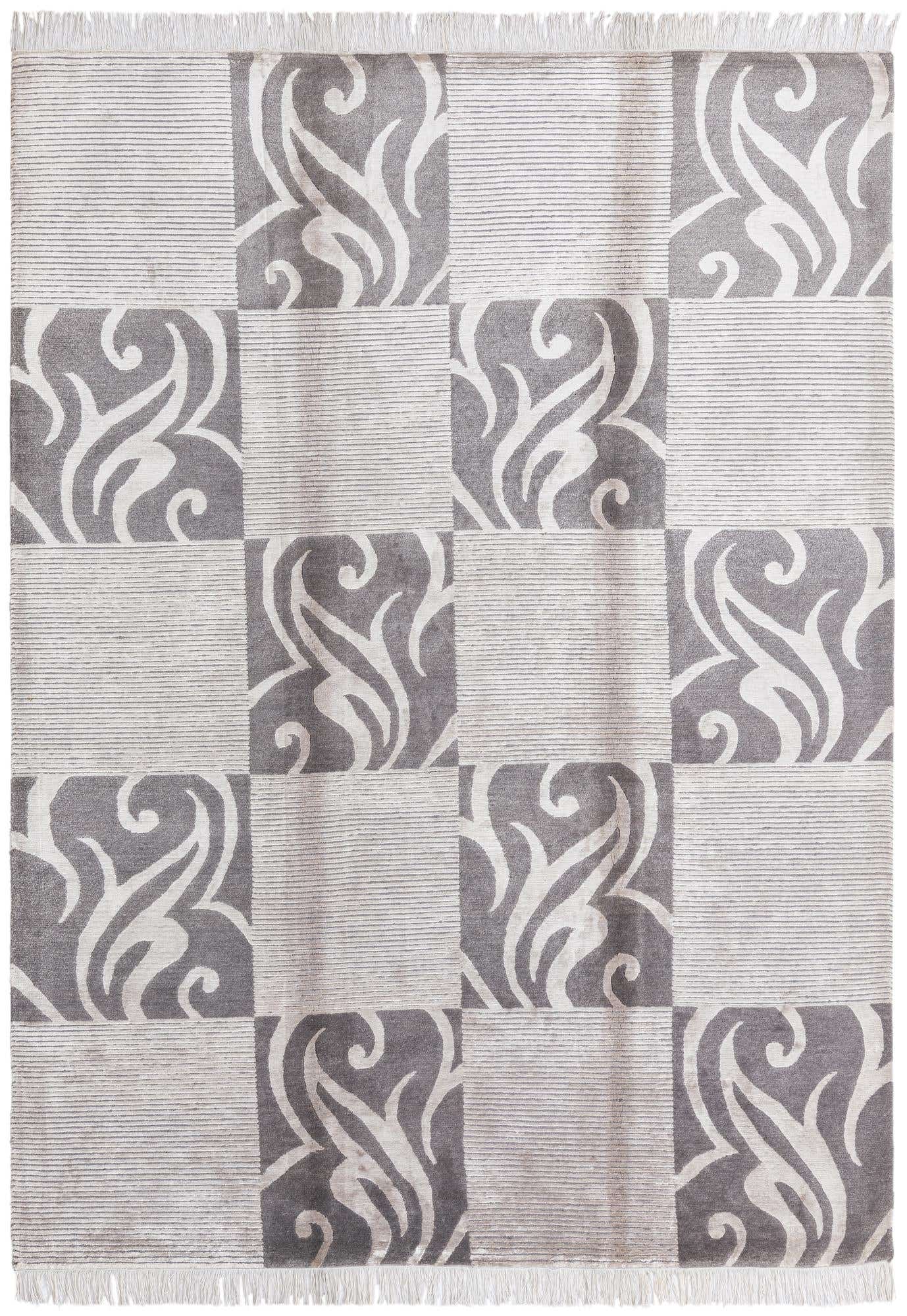 5' 9 x 8' 1 Hand Knotted Darya Wool Rug