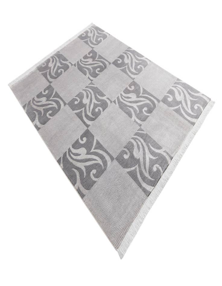 Detail image of 5' 9 x 8'  Hand Knotted Darya Wool Rug