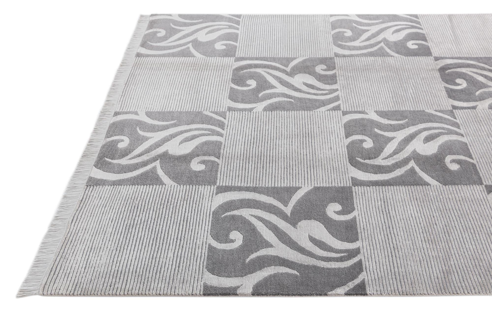 5' 9 x 8' Hand Knotted Darya Wool Rug
