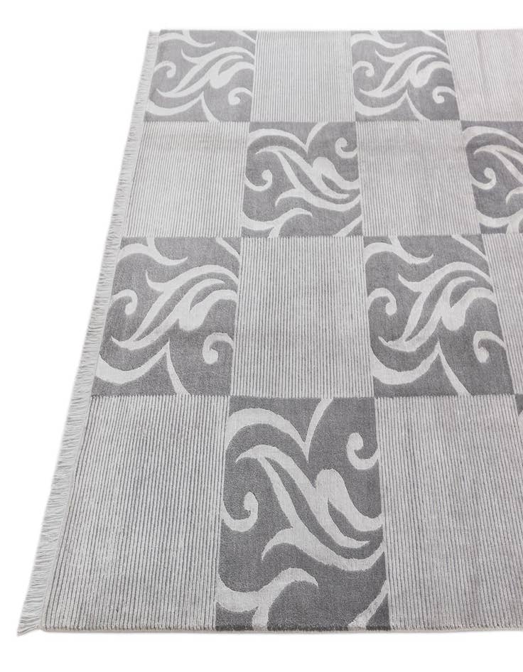 Detail image of 5' 9 x 8'  Hand Knotted Darya Wool Rug