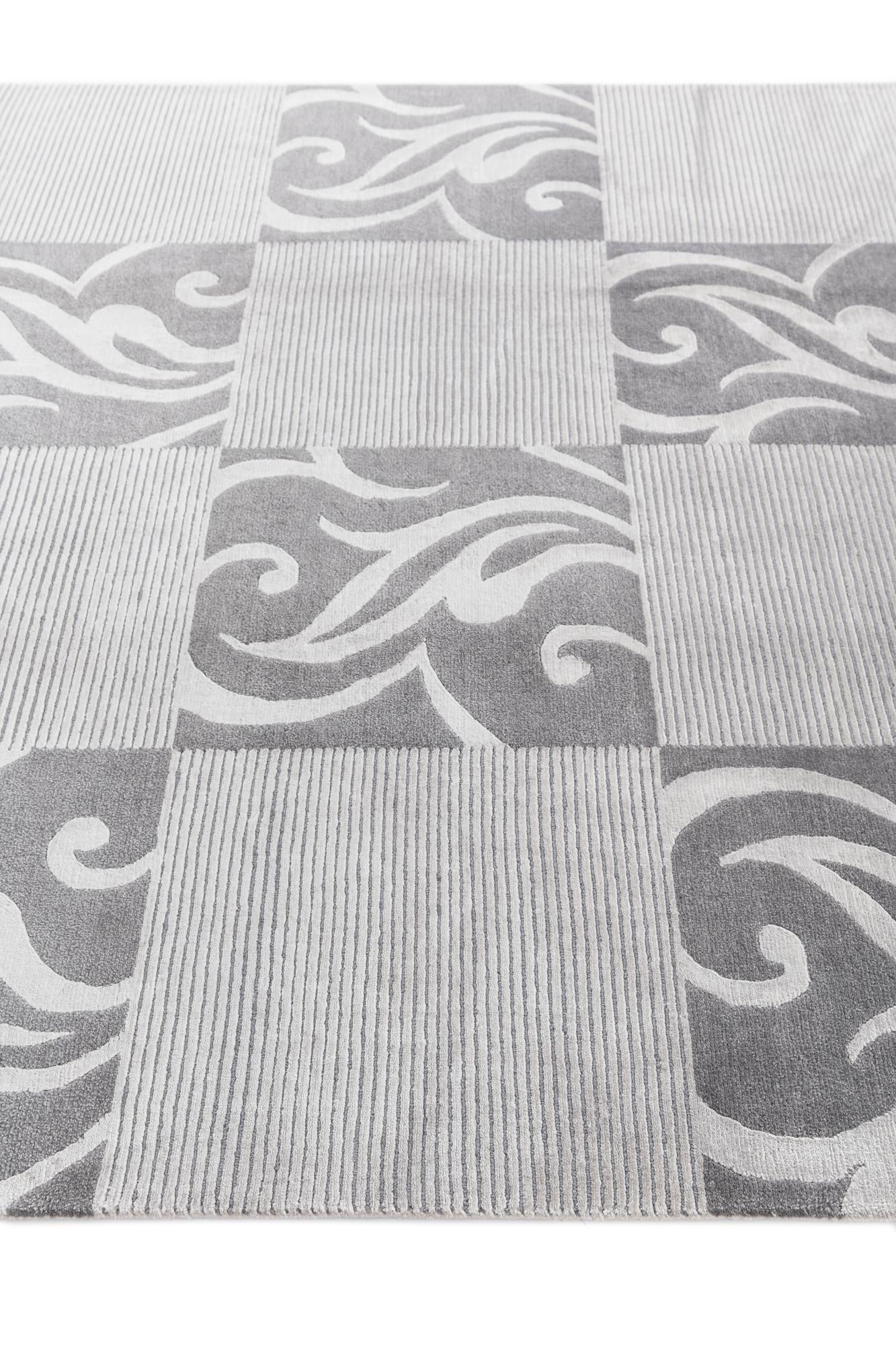 5' 9 x 8' Hand Knotted Darya Wool Rug