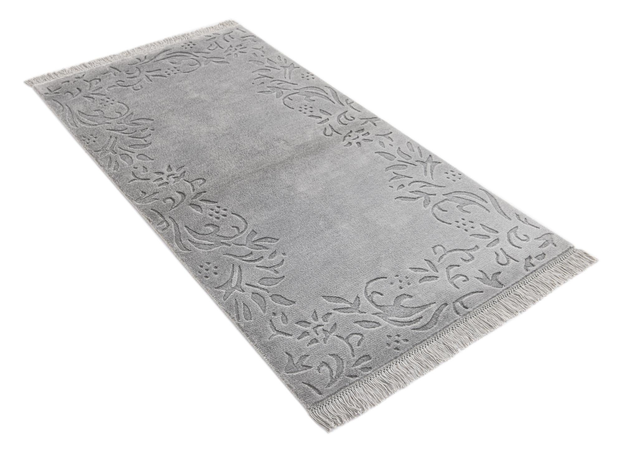 2' 7 x 4' 11 Hand Knotted Darya Wool Rug