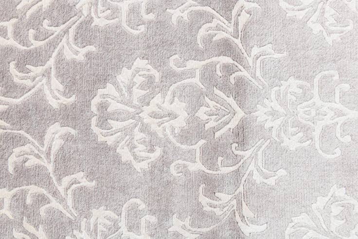 Detail image of 2' 7 x 4' 11 Hand Knotted Darya Wool Rug