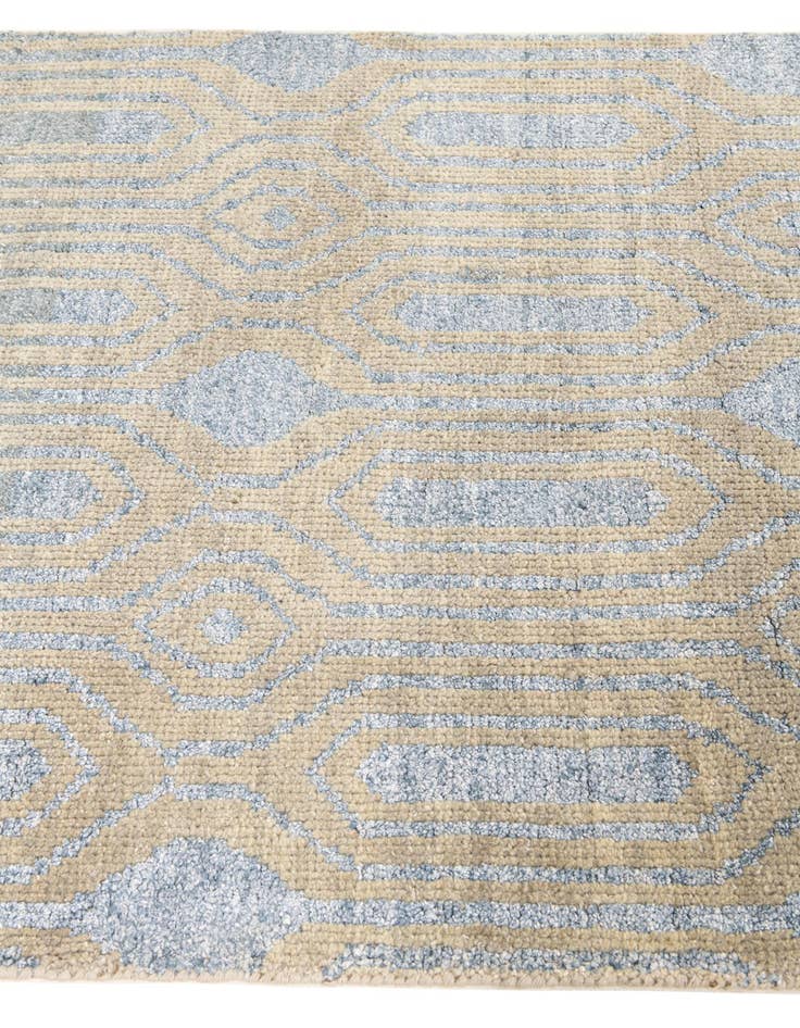 Detail image of 3' 8 x 6'  Hand Knotted Darya Rug
