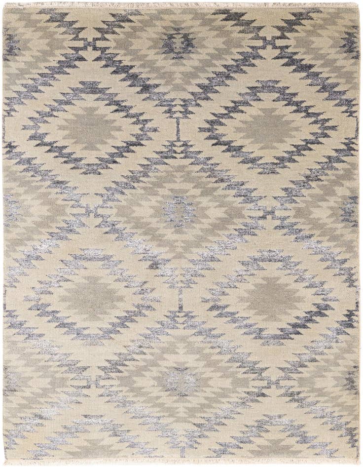 Detail image of 5' x 7' 8 Hand Knotted Darya Rug