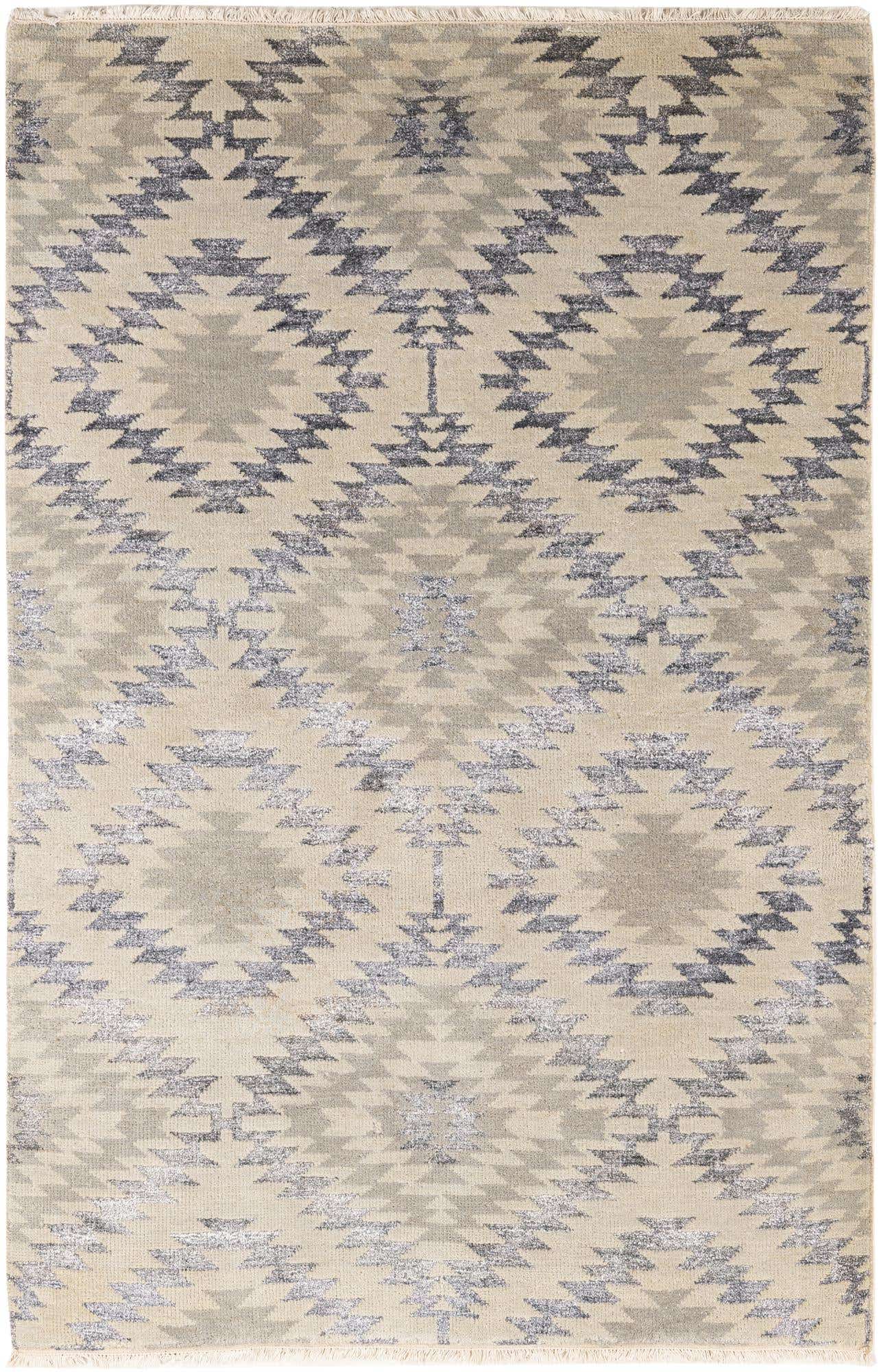 5' x 7' 8 Hand Knotted Darya Rug
