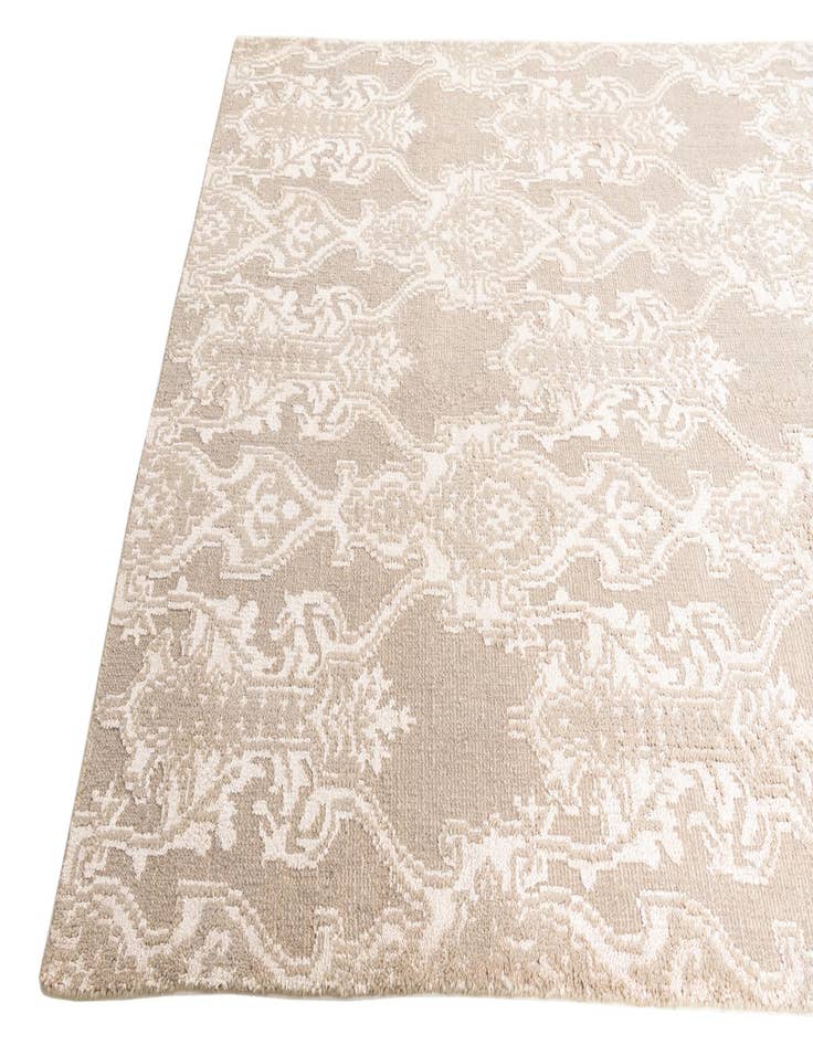 Detail image of 5' 10 x 9'  Hand Knotted Darya Rug