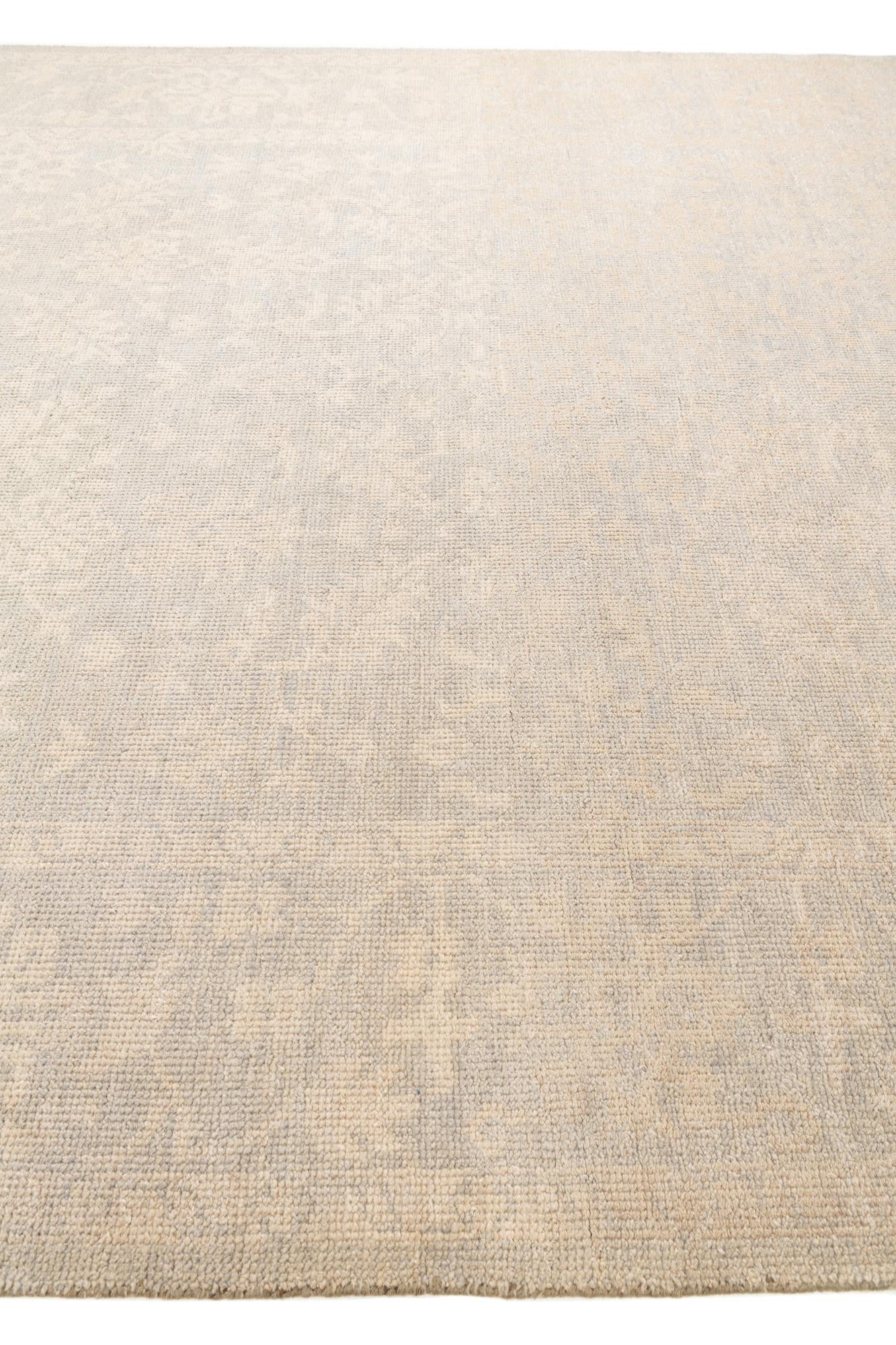 8' 9 x 11' 9 Hand Knotted Darya Wool Rug