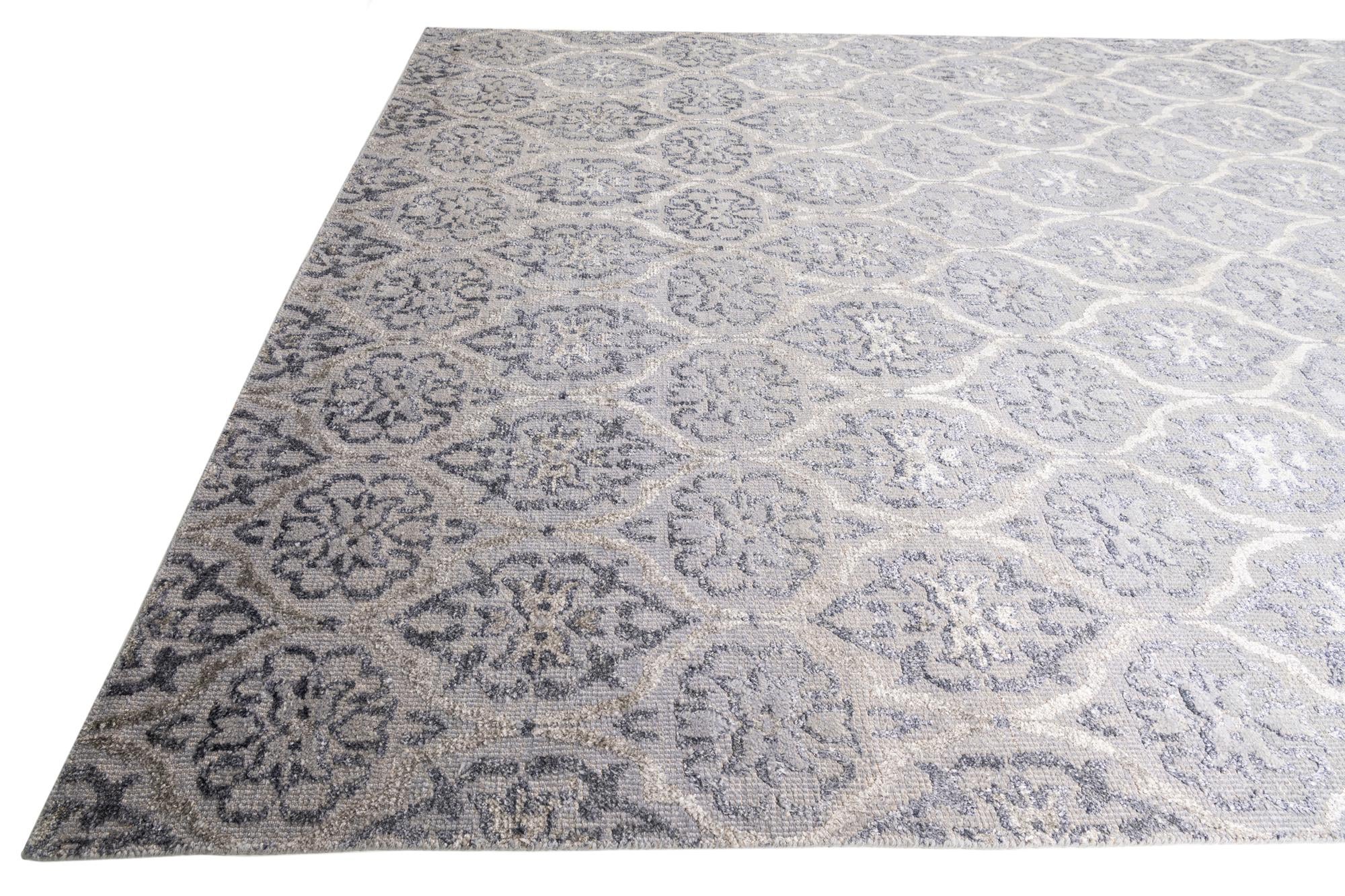 9' 7 x 13' 7 Hand Knotted Darya Rug