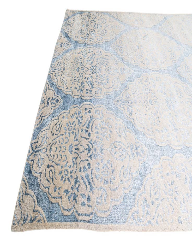 Detail image of 8' 8 x 11' 8  Hand Knotted Darya Rug