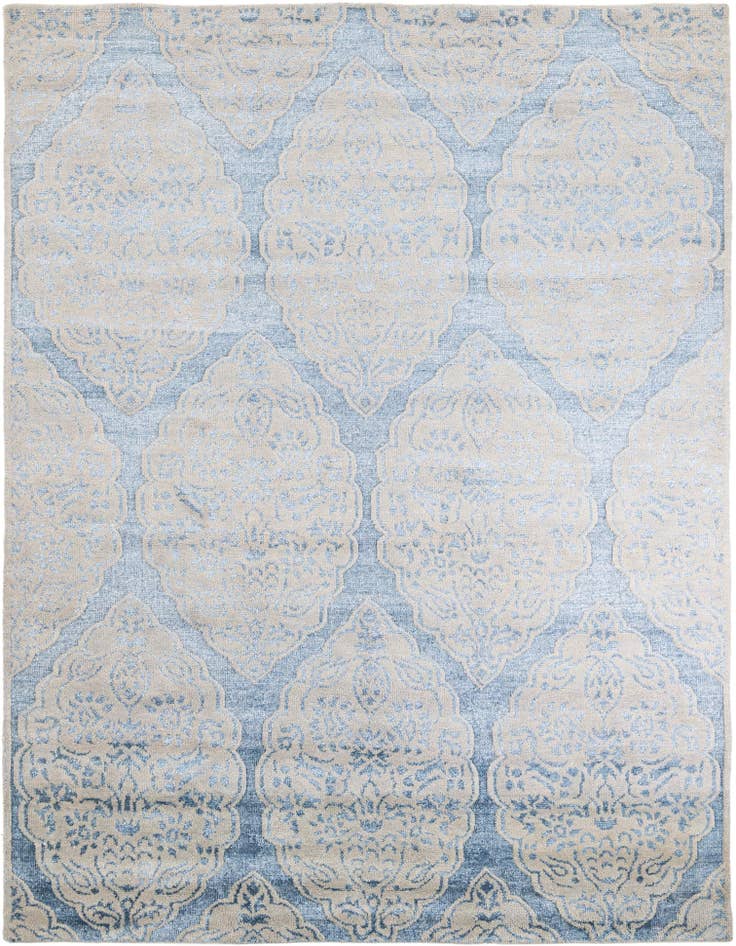 Detail image of 8' 8 x 11' 8 Hand Knotted Darya Rug