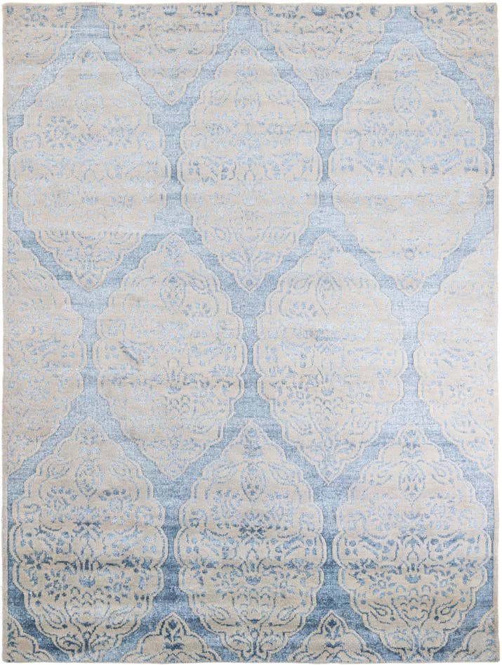 Detail image of 8' 8 x 11' 8 Hand Knotted Darya Rug