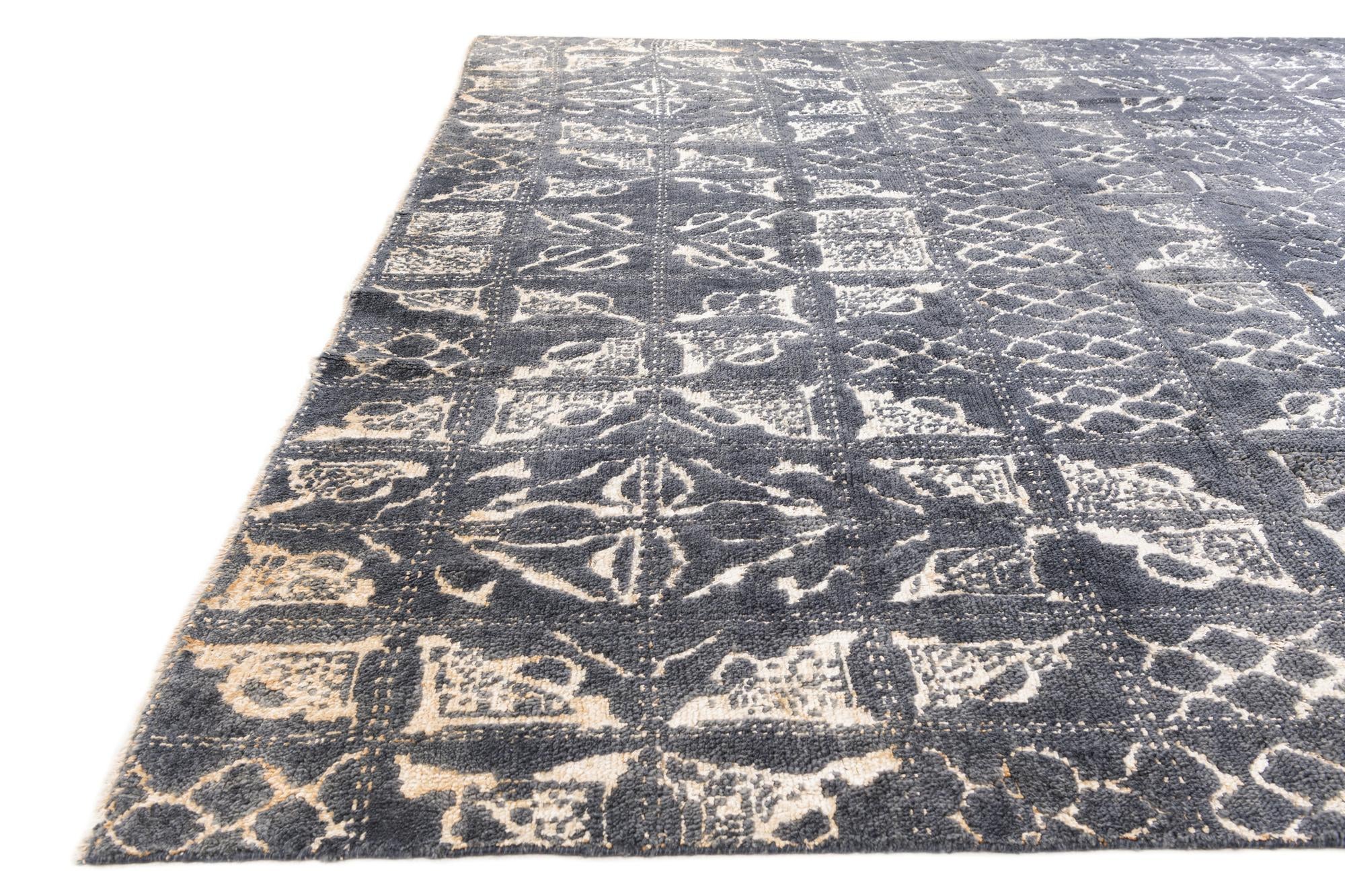 8' 9 x 11' 10 Hand Knotted Darya Rug