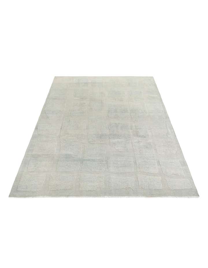 8' x 10' 5 Hand Knotted Darya Wool Rug