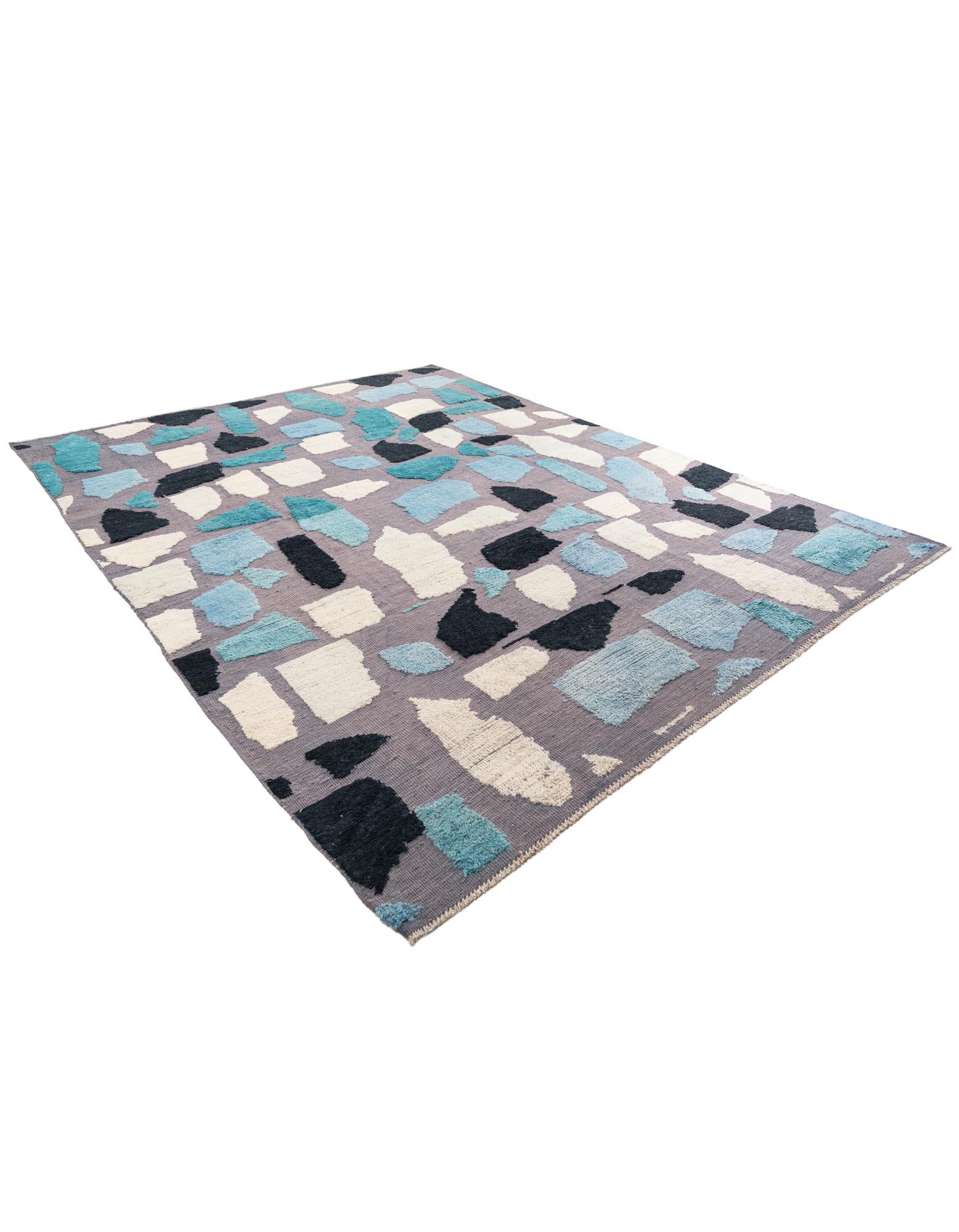8' 3 x 10' 6 Hand Knotted Darya Wool Rug