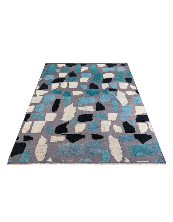 Detail image of 8' 3 x 10' 6 Hand Knotted Darya Wool Rug