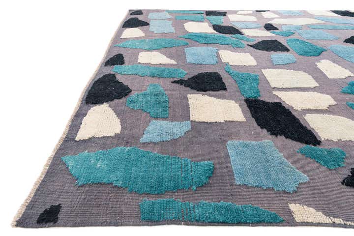 8' 3 x 10' 6 Hand Knotted Darya Wool Rug