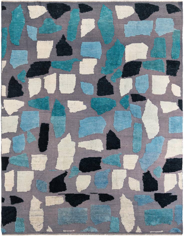 Detail image of 8' 3 x 10' 6 Hand Knotted Darya Wool Rug
