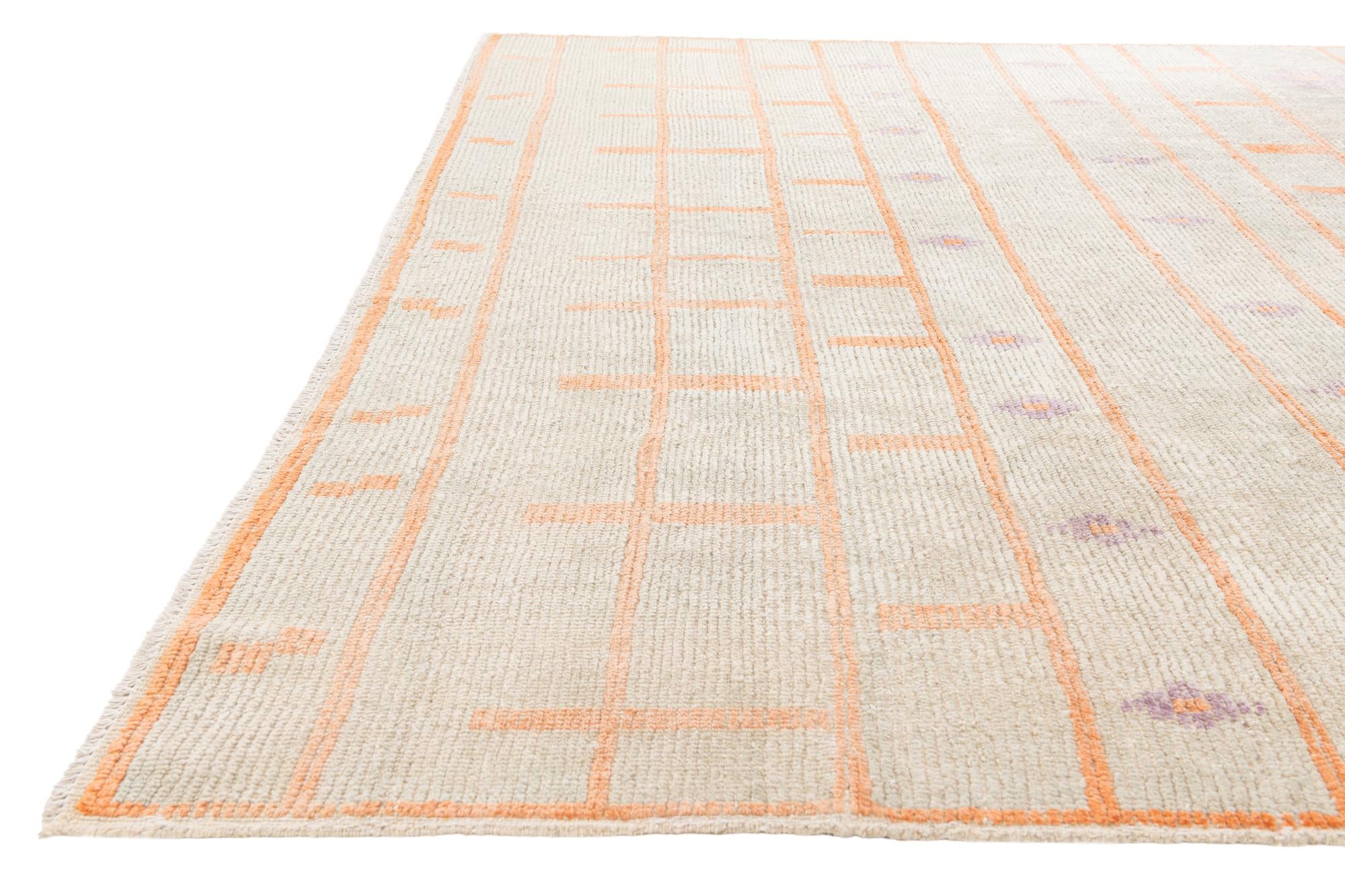 8' 3 x 9' 10 Hand Knotted Darya Wool Rug